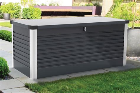 metal waterproof storage box|secure metal garden storage boxes.